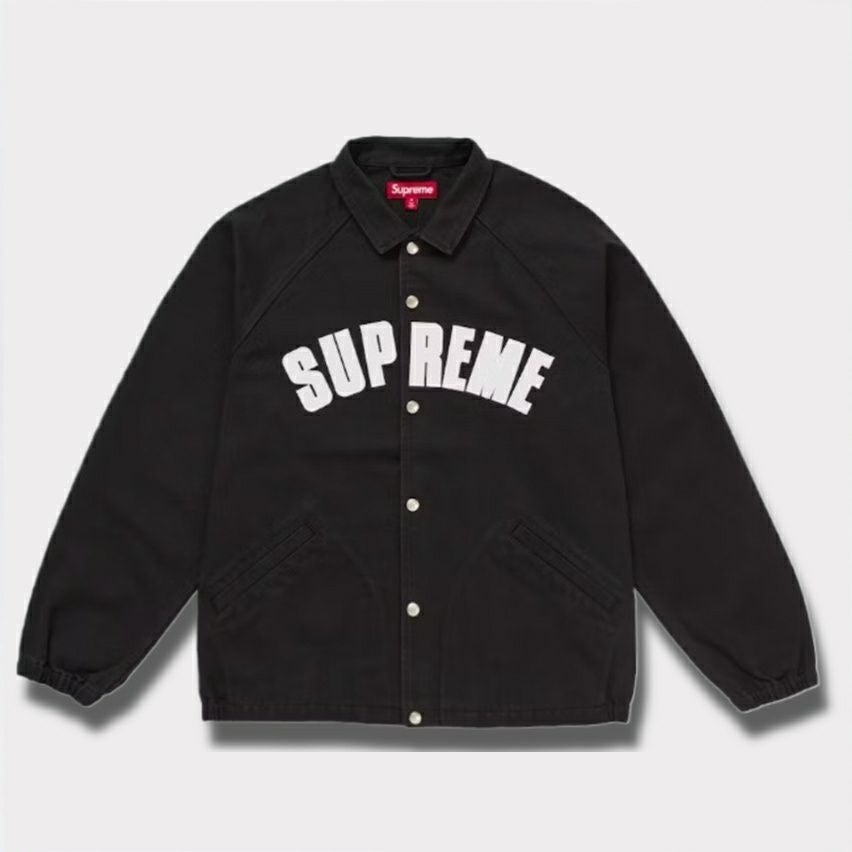  Supreme シュプリーム 2025SS Arc Denim Coaches Jacket アーク デニム コーチ ジャケットブラック