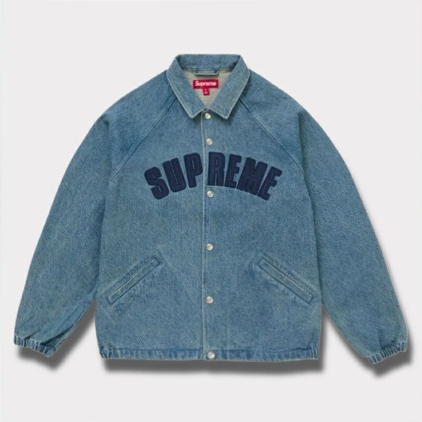 Supreme シュプリーム 2025SS Arc Denim Coaches Jacket アーク デニム コーチ ジャケット　ウォッシュドインディゴ