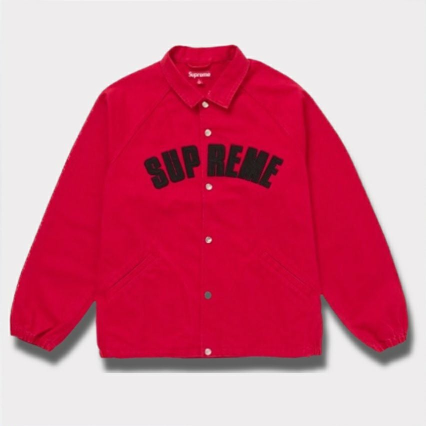 Supreme シュプリーム 2025SS Arc Denim Coaches Jacket アーク デニム コーチ ジャケット　レッド