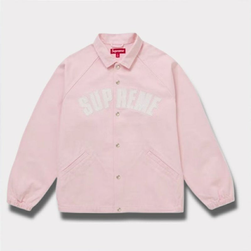 Supreme シュプリーム 2025SS Arc Denim Coaches Jacket アーク デニム コーチ ジャケット　ライトピンク