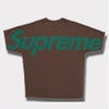 Supreme シュプリーム 2025SS Intarsia S/S Top インターシャ エスエス トップTシャツ ブラウン