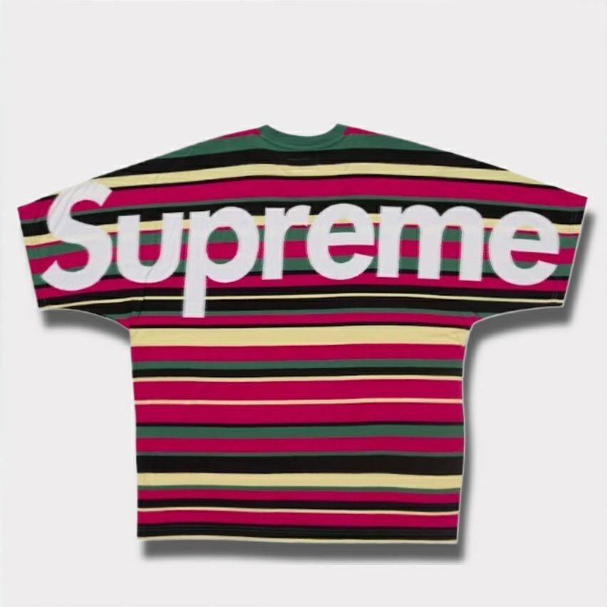 Supreme シュプリーム 2025SS Intarsia S/S Top インターシャ エスエス トップTシャツ ストライプ