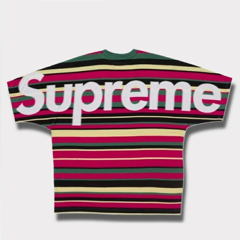 Supreme シュプリーム 2025SS Intarsia S/S Top インターシャ エスエス トップTシャツ ストライプ