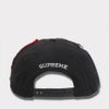 Supreme シュプリーム 2025SS Patches 6-Panel パッチ 6パネルキャップ ブラック2