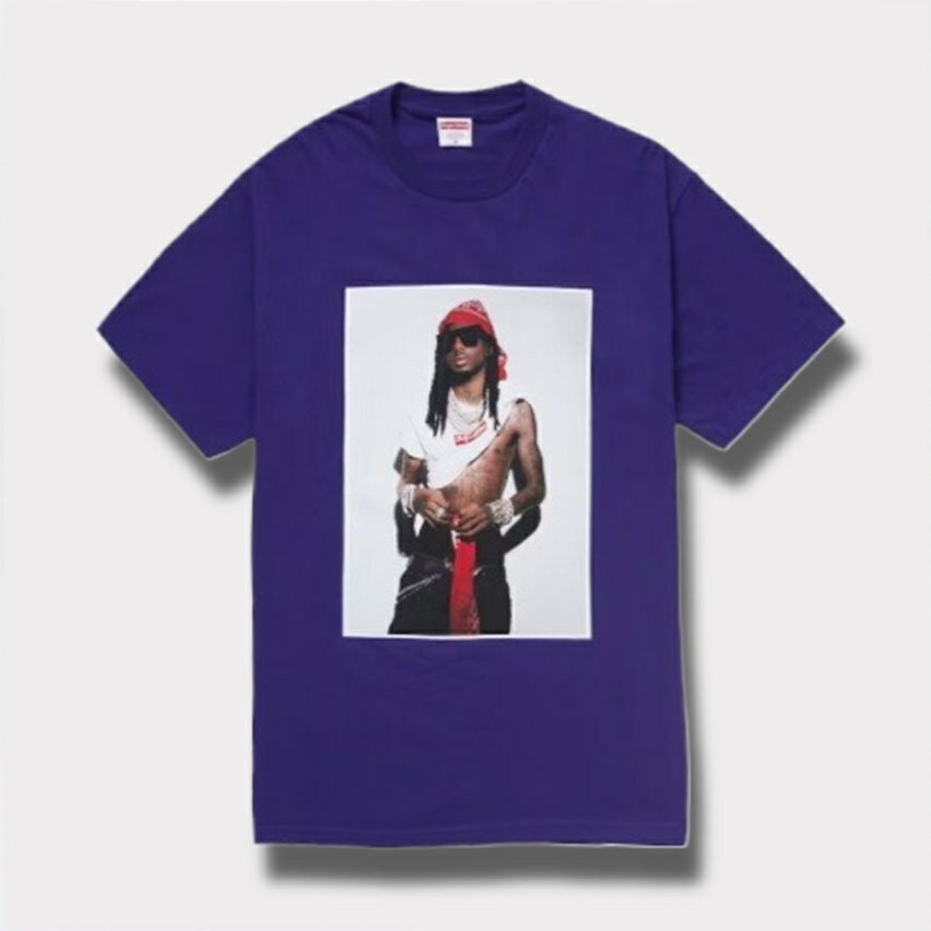  Supreme シュプリーム 2025AW Playboi Carti Tee プレイボーイカーティ Tシャツ パープル