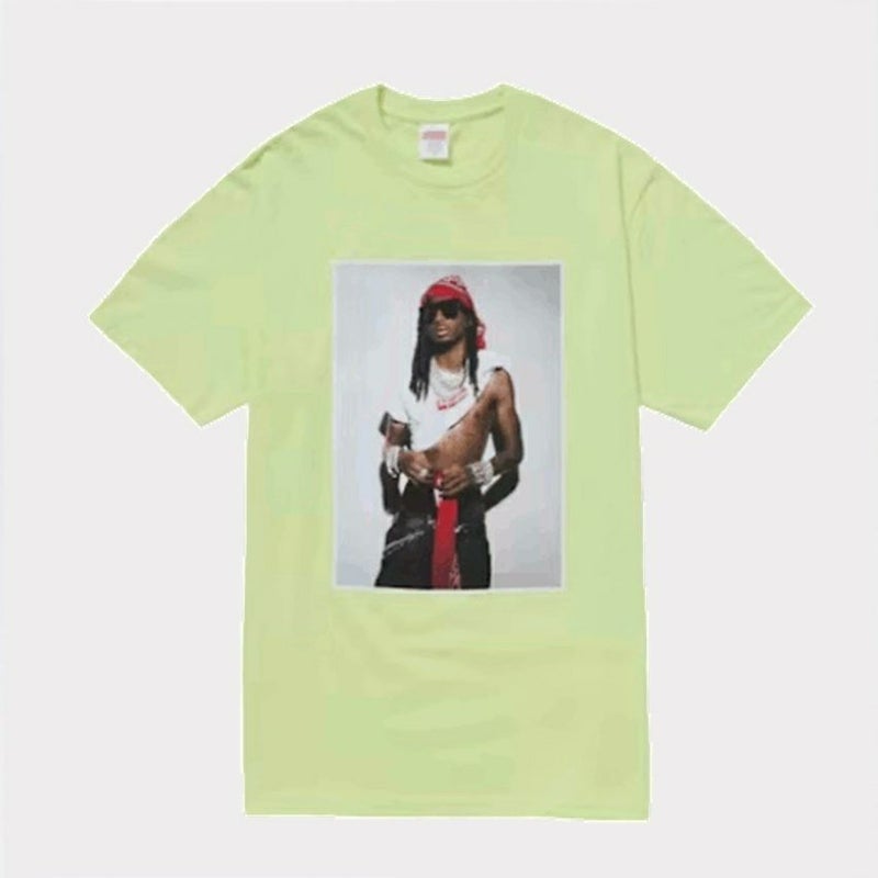  Supreme シュプリーム 2025AW Playboi Carti Tee プレイボーイカーティ Tシャツ ぺイルグリーン
