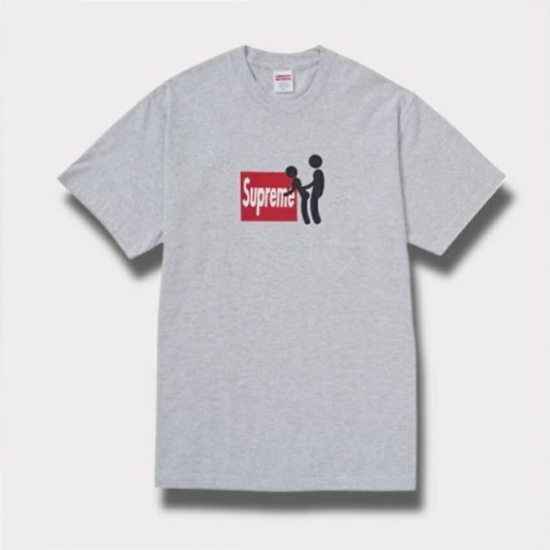  Supreme シュプリーム 2025AW Stick Tee　スティック Tシャツ　アッシュグレー