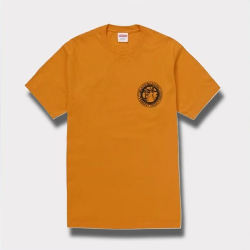 Supreme シュプリーム 2025AW Devotion Tee ディヴォーション Tシャツ オレンジ1