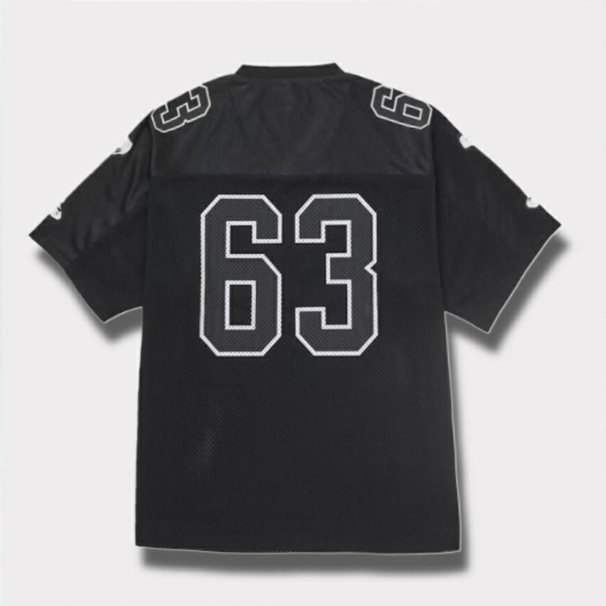 Supreme シュプリーム 2025AW Bones Football Jersey ボーンズ フットボールジャージ ブラック1