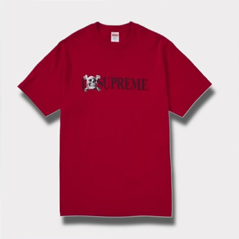 Supreme シュプリーム 2025AW Skull Tee スカル Tシャツ　レッド