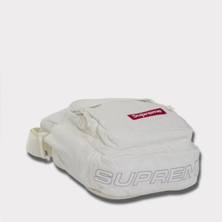 Supreme シュプリーム 2025AW Denim Shoulder Bag デニム ショルダーバッグ ホワイト2
