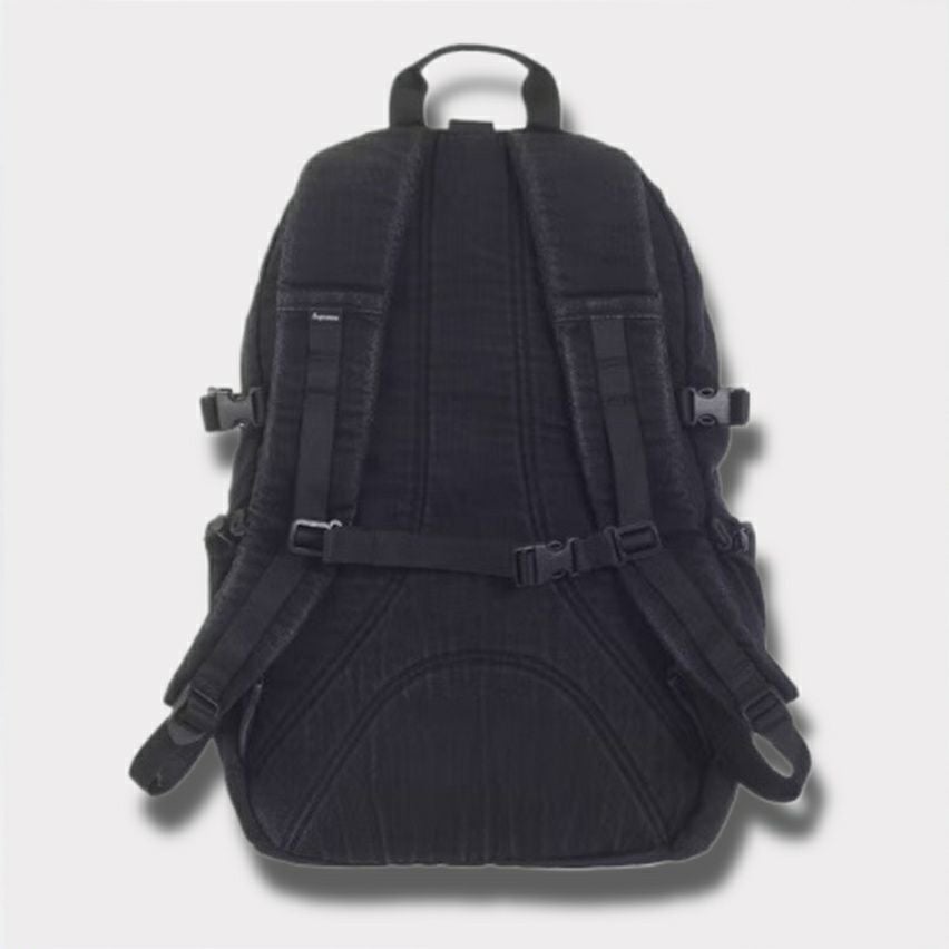Supreme シュプリーム 2025AW Denim Backpack デニム バックパック ブラック1