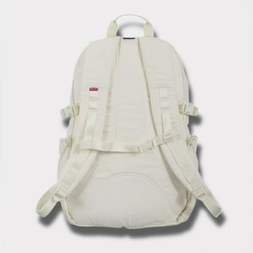 Supreme シュプリーム 2025AW Denim Backpack デニム バックパック ホワイト1