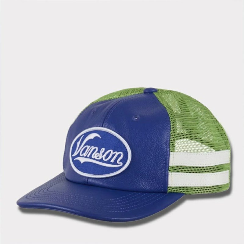  Supreme シュプリーム 2025AW Vanson Leathers Mesh Back 6-Panel バンソンレザーズ メッシュバック 6パネルキャップ ロイヤル