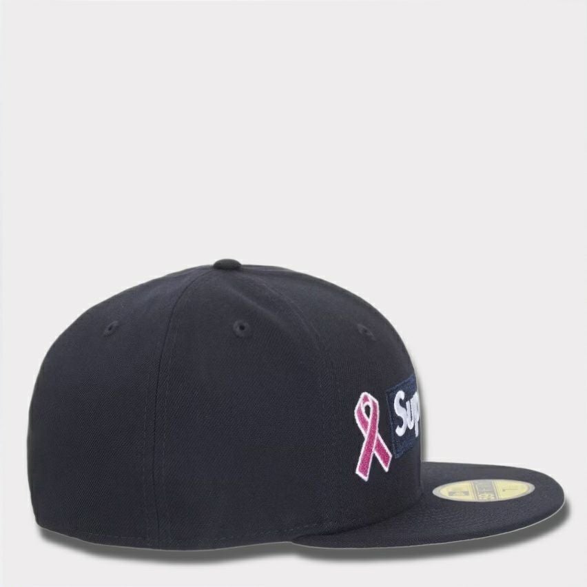  Supreme シュプリーム 2025AW Breast Cancer Awareness Box Logo New Era Cap ブレストキャンサーアウェアネス ボックスロゴ ニューエラキャップ ネイビー2