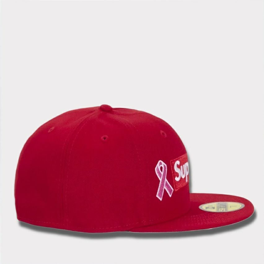 Supreme シュプリーム 2025AW Breast Cancer Awareness Box Logo New Era Cap ブレストキャンサーアウェアネス ボックスロゴ ニューエラキャップ レッド3