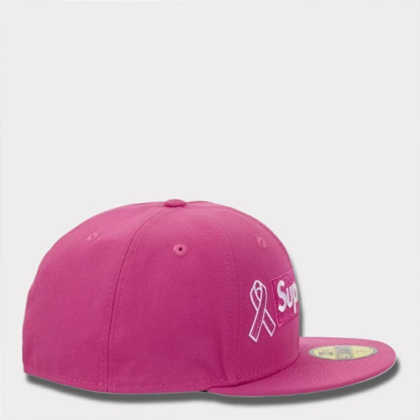  Supreme シュプリーム 2025AW Breast Cancer Awareness Box Logo New Era Cap ブレストキャンサーアウェアネス ボックスロゴ ニューエラキャップ ピンク3
