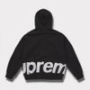 Supreme シュプリーム 2025SS Big Logo Zip Up Hooded Sweatshirt ビッグロゴ ジップアップ フードパーカー ブラック1