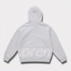 Supreme シュプリーム 2025SS Big Logo Zip Up Hooded Sweatshirt ビッグロゴ ジップアップ フードパーカー アッシュグレー1