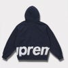 Supreme シュプリーム 2025SS Big Logo Zip Up Hooded Sweatshirt ビッグロゴ ジップアップ フードパーカー ネイビー1