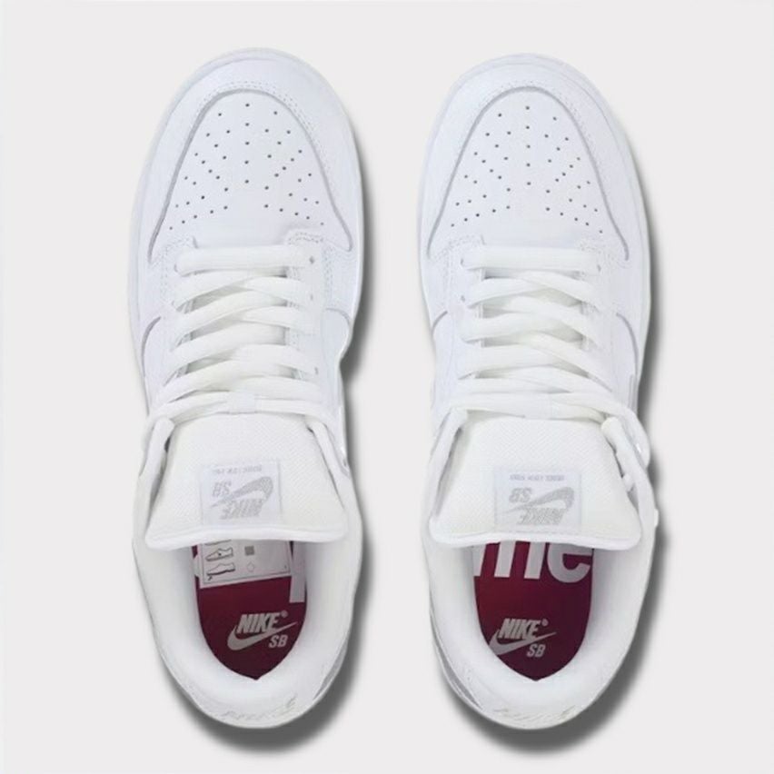 【24.0cm～30.5cm】Supreme 2025AW Nike SB Dunk Low ナイキ SB ダンク ロー スニーカー ホワイト2