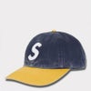 Supreme シュプリーム 2025AW Pigment Coated 2-Tone S Logo 6-Panel Cap ピグメントコーテッド 2トーン エスロゴ 6パネルキャップ　ネイビー