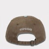  Supreme シュプリーム 2025AW Pigment Coated 2-Tone S Logo 6-Panel Cap ピグメントコーテッド 2トーン エスロゴ 6パネルキャップ　ブラウン1