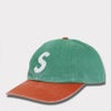  Supreme シュプリーム 2025AW Pigment Coated 2-Tone S Logo 6-Panel Cap ピグメントコーテッド 2トーン エスロゴ 6パネルキャップ　グリーン