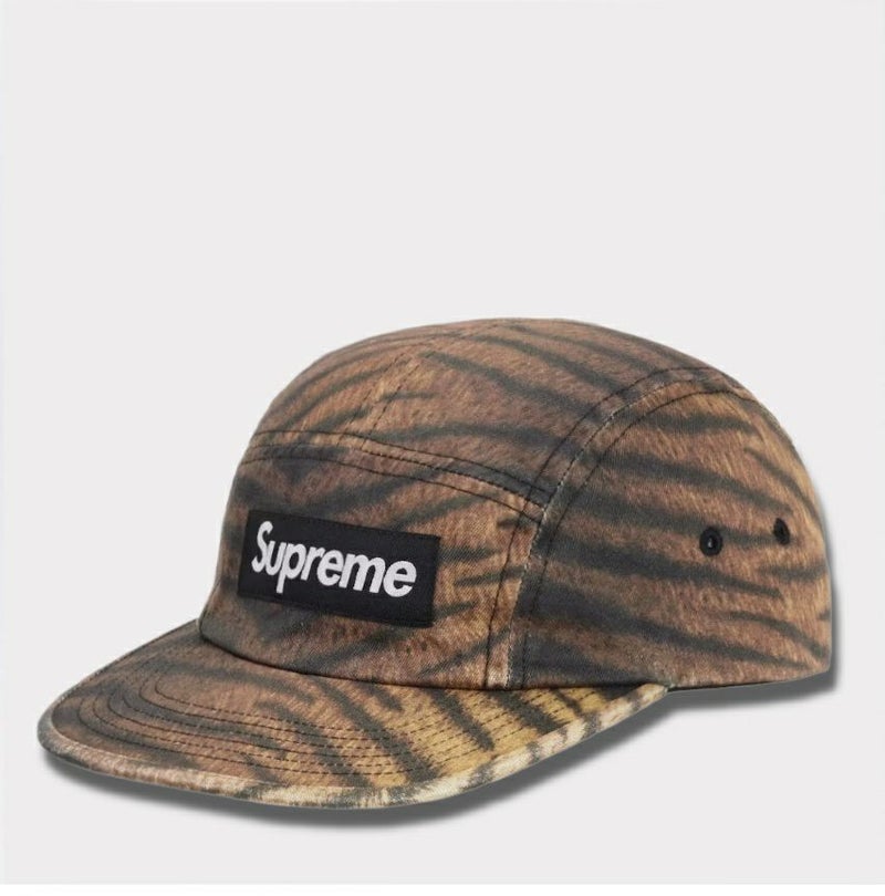 Supreme シュプリーム 2025AW Washed Chino Twill Camp Cap ウォッシュチノツイルキャンプキャップ　タイガー