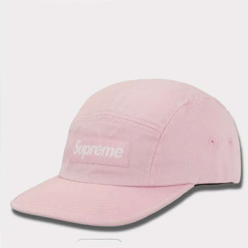  Supreme シュプリーム 2025AW Washed Chino Twill Camp Cap ウォッシュチノツイルキャンプキャップ　ピンク