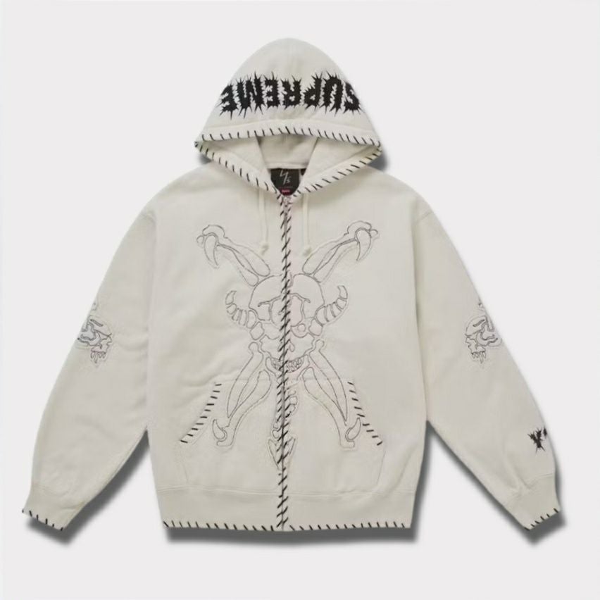 シュプリーム トラックパネル ジップパーカー Track Paneled Zip Up Hooded Sweatshirt | Supreme 21fw