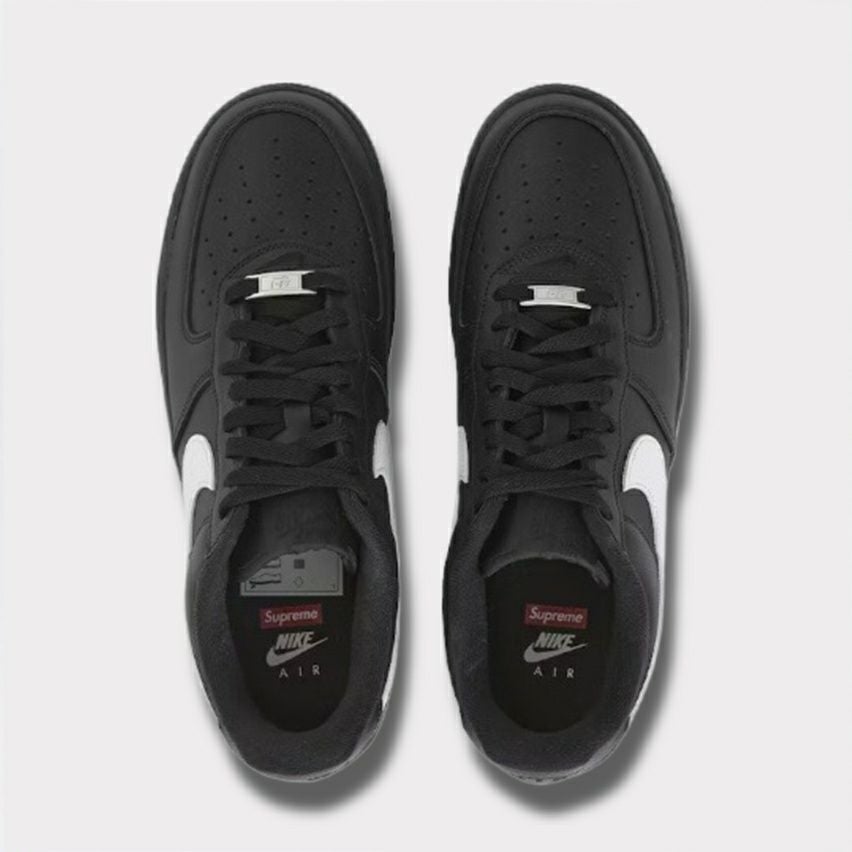 Supreme 2025AW Nike Air Force 1 Low シュプリーム ナイキエアフォース１スニーカー シューズ ブラック1