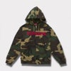 Supreme シュプリーム 2025AW Collegiate Applique Zip Up Hooded Sweatshirt　カレッジエイト アップリケ ジップアップ フードパーカー ウッドランドカモ