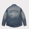 Supreme シュプリーム 2025AW Shearling Lined Denim Work Shirt　シアリング ラインド デニム ワーク シャツ　ウォッシュドインディゴ