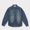Supreme シュプリーム 2025AW Shearling Lined Denim Work Shirt　シアリング ラインド デニム ワーク シャツ　ウォッシュドインディゴ1