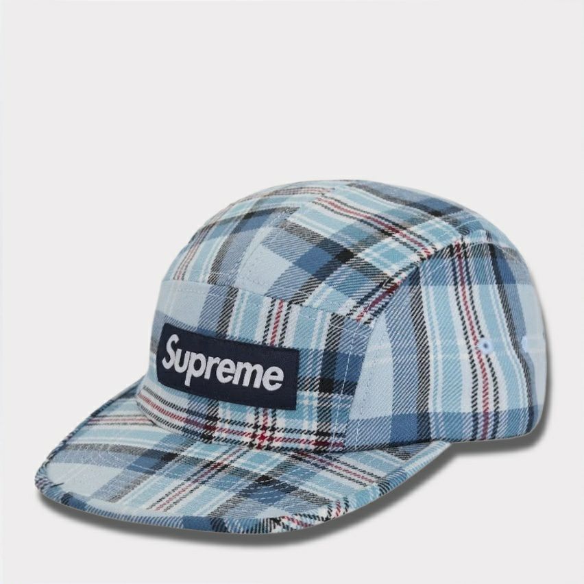 Supreme シュプリーム 2024SS Seersucker S Logo 6Panel Cap シア