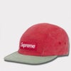  Supreme シュプリーム 2025AW 2-Tone Moleskin Camp Cap　2 トーン モールスキン キャンプ キャップ　レッド