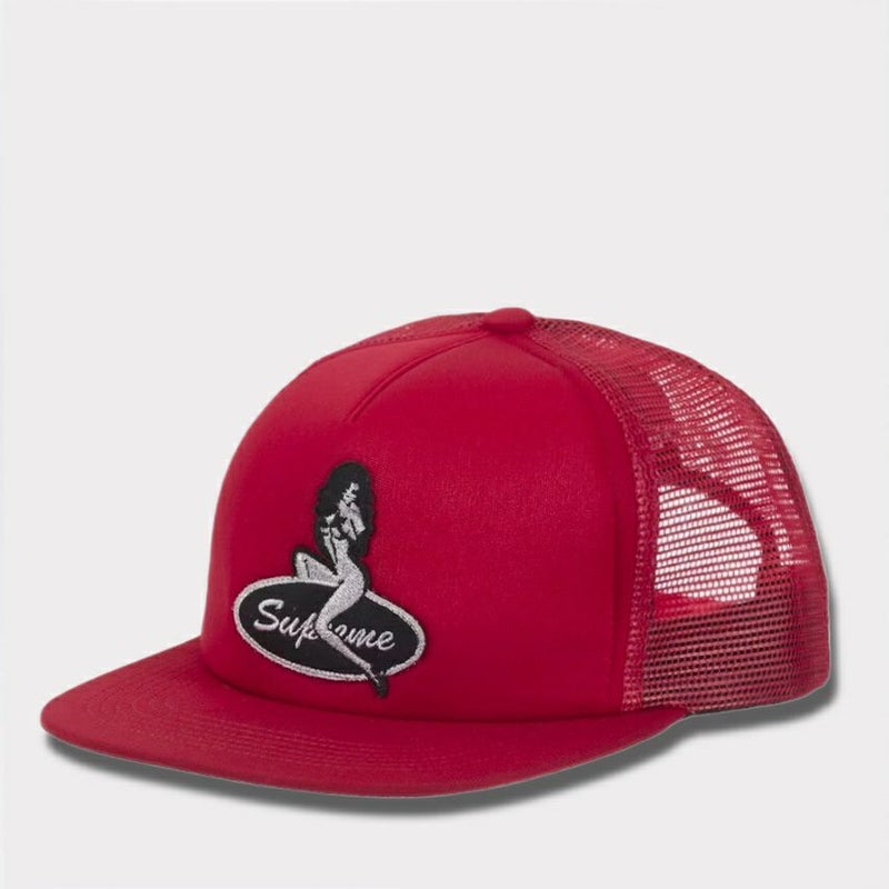 Supreme シュプリーム 2025AW Pinup Mesh Back 5-Panel Capピンアップ メッシュバック 5パネルキャップ　レッド