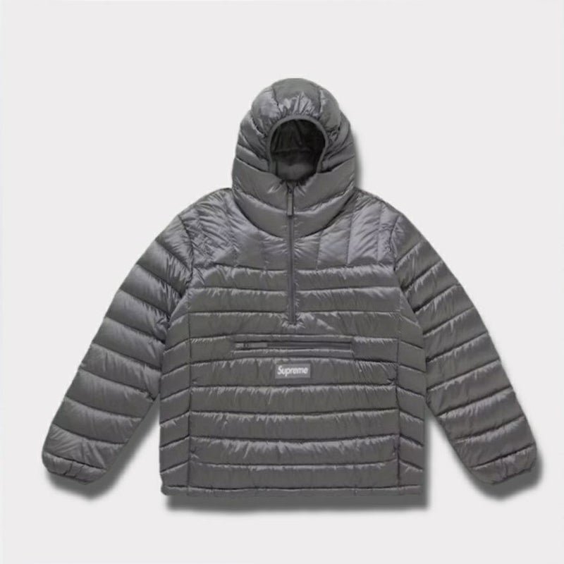 Supreme シュプリーム 2025AW Micro Down Half Zip Pullover マイクロダウンハーフジッププルオーバー シルバー