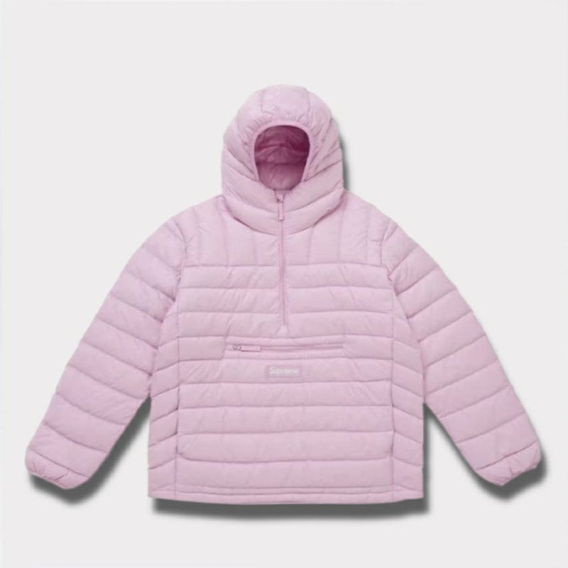 Supreme シュプリーム 2025AW Micro Down Half Zip Pullover マイクロダウンハーフジッププルオーバー ライトピンク