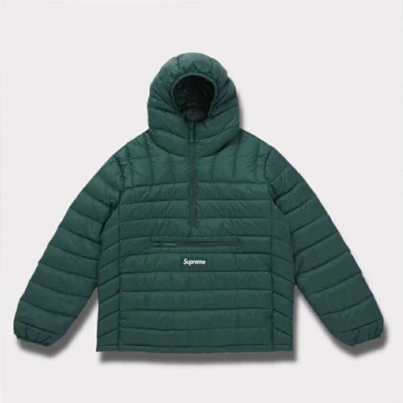  Supreme シュプリーム 2025AW Micro Down Half Zip Pullover マイクロダウンハーフジッププルオーバー ダークグリーン