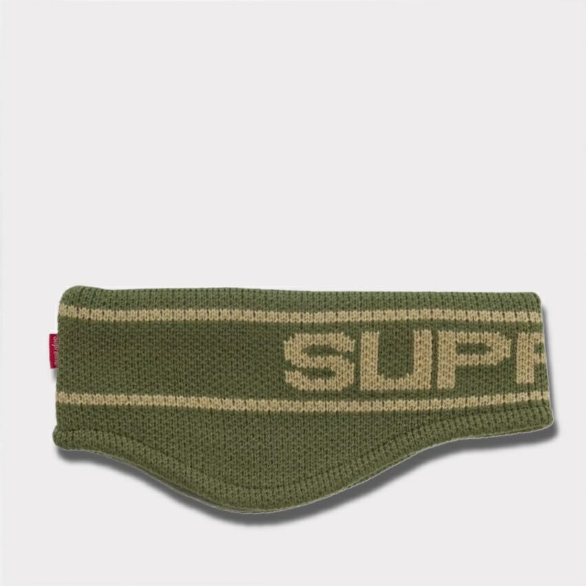 Supreme シュプリーム 2025AW Contrast Logo Headband コントラスト ロゴ ヘッドバンド オリーブ