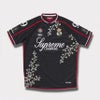 Supreme シュプリーム 2025AW Floral Soccer Jersey フローラル サッカー ジャージ ブラック
