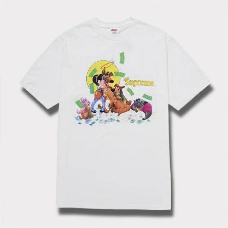 Supreme シュプリーム 2025AW All Dogs Go To Heaven Tee オール ドッグス ゴー トゥ ヘブン Tシャツ ホワイト