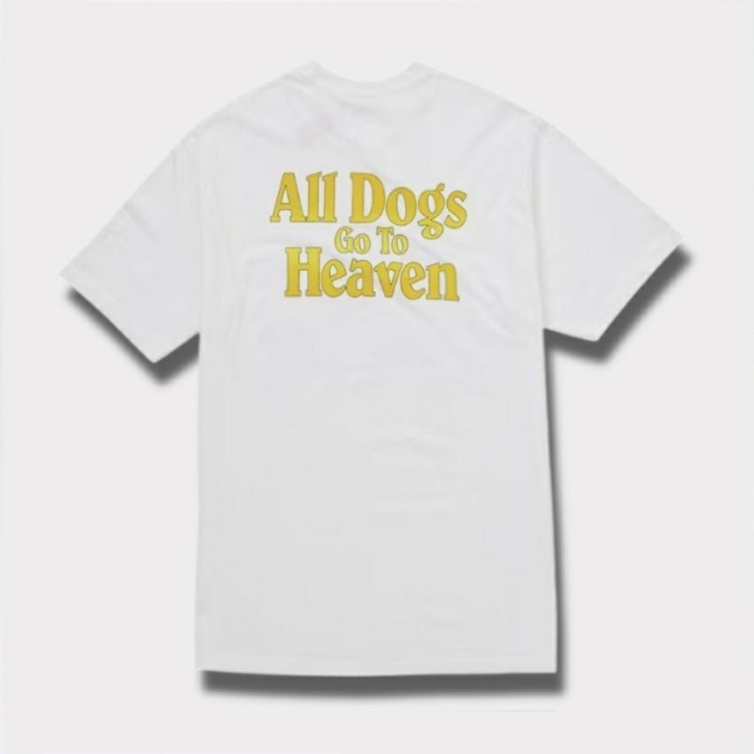 Supreme シュプリーム 2025AW All Dogs Go To Heaven Tee オール ドッグス ゴー トゥ ヘブン Tシャツ ホワイト1