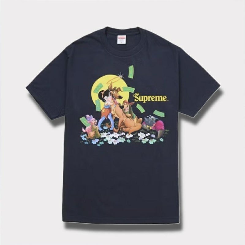 Supreme シュプリーム 2025AW All Dogs Go To Heaven Tee オール ドッグス ゴー トゥ ヘブン Tシャツ ネイビー