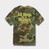 Supreme シュプリーム 2025AW All Dogs Go To Heaven Tee オール ドッグス ゴー トゥ ヘブン Tシャツ ウッドランドカモ1