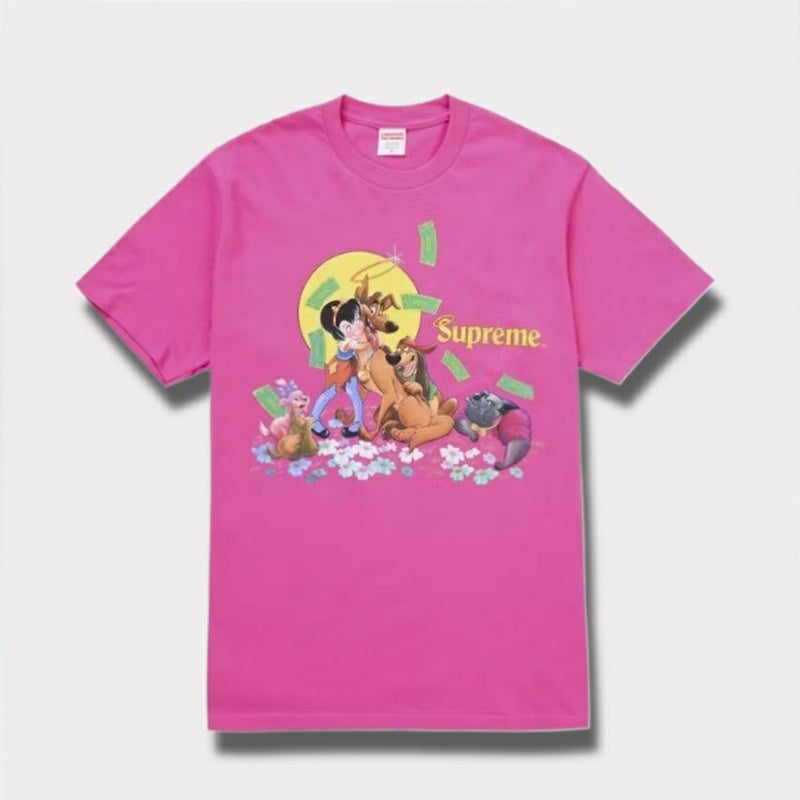 Supreme シュプリーム 2025AW All Dogs Go To Heaven Tee オール ドッグス ゴー トゥ ヘブン Tシャツ フーシャ