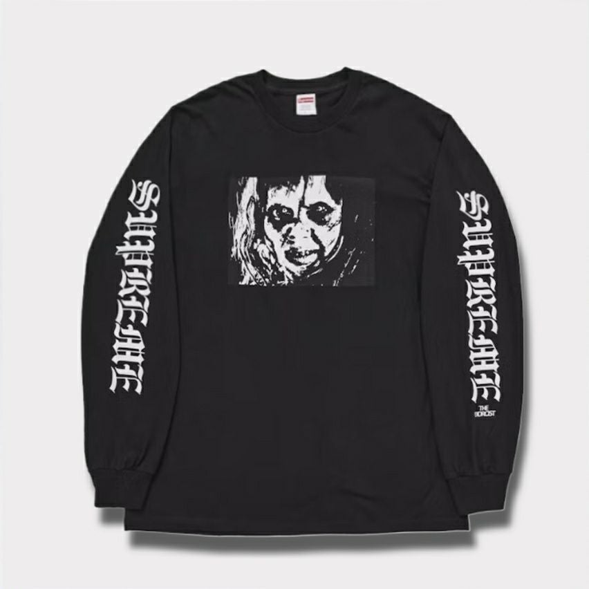 Supreme シュプリーム 2025AW The Exorcist Mother L/S Tee　エクソシスト マザー ロングスリーブTシャツ　ブラック
