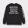Supreme シュプリーム 2025AW The Exorcist Mother L/S Tee　エクソシスト マザー ロングスリーブTシャツ　ブラック1